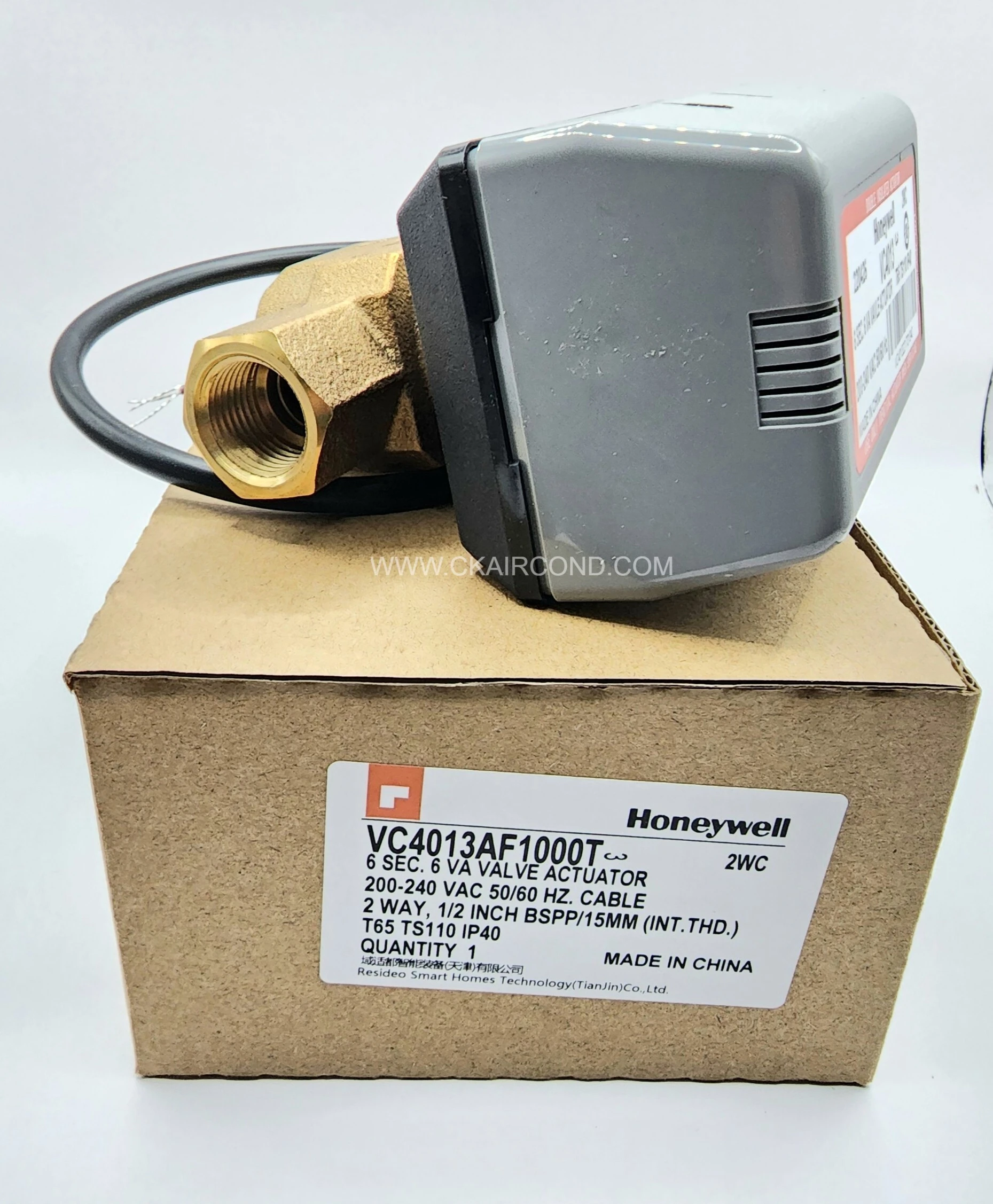 Honeywell VC4013AF1000T วาล์ว 2 Way 1/2" Electric Return 220V - Image 10