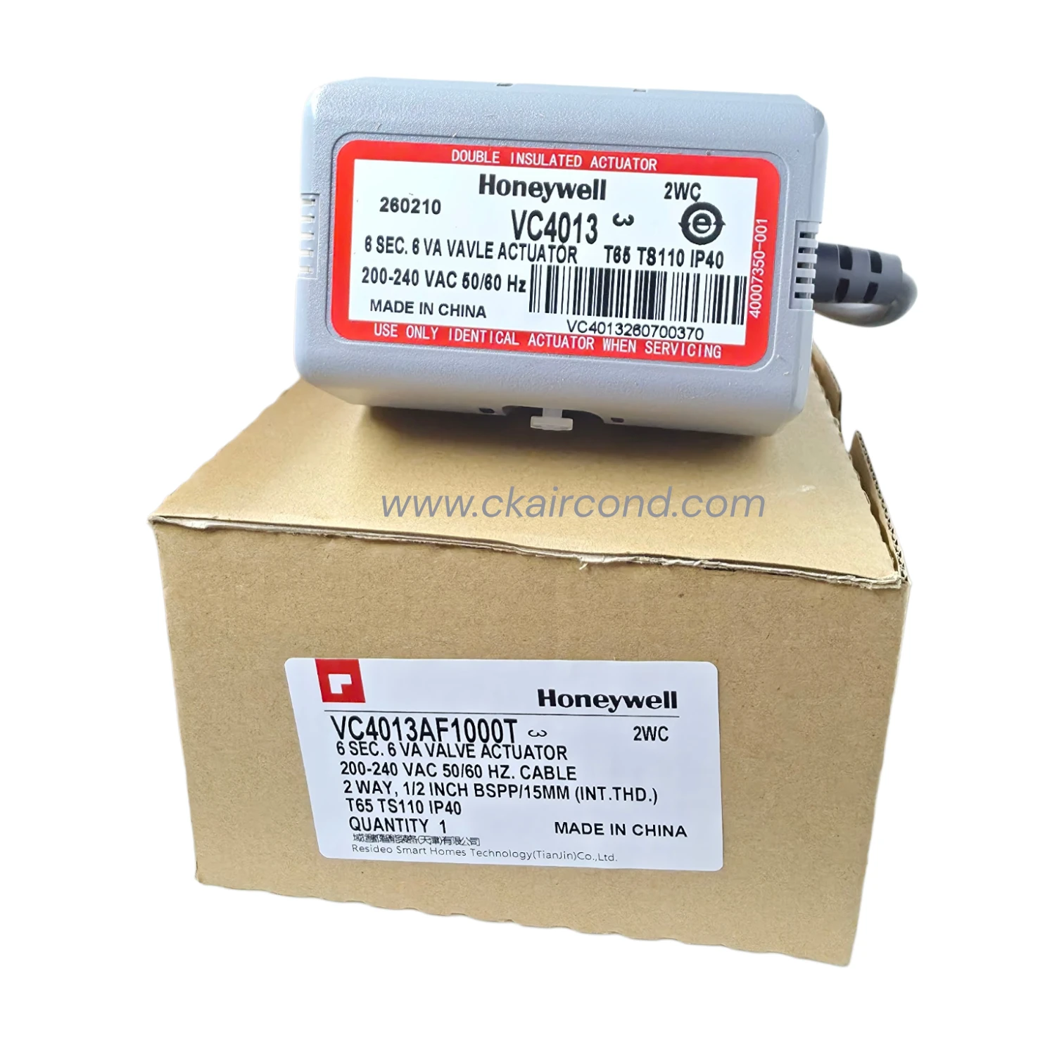 Honeywell VC4013AF1000T วาล์ว 2 Way 1/2" Electric Return 220V - Image 5