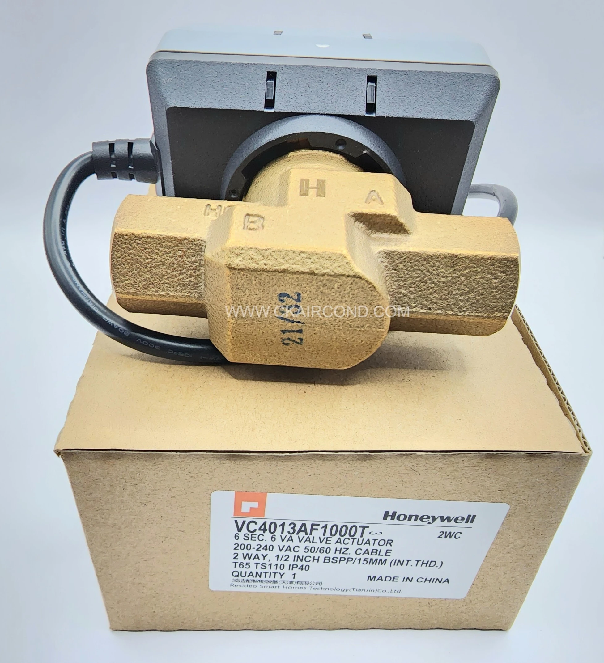 Honeywell VC4013AF1000T วาล์ว 2 Way 1/2" Electric Return 220V - Image 7