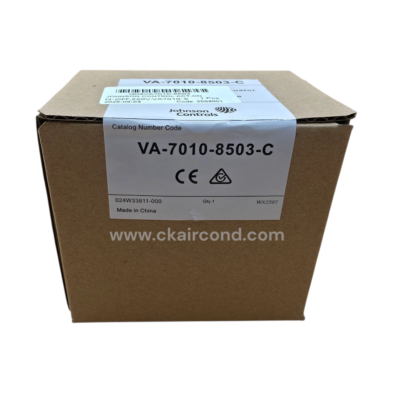 VA-7010-8503-C Actuator หัวขับ สปริงรีเทิร์น ON-OFF 230VAC - Image 2