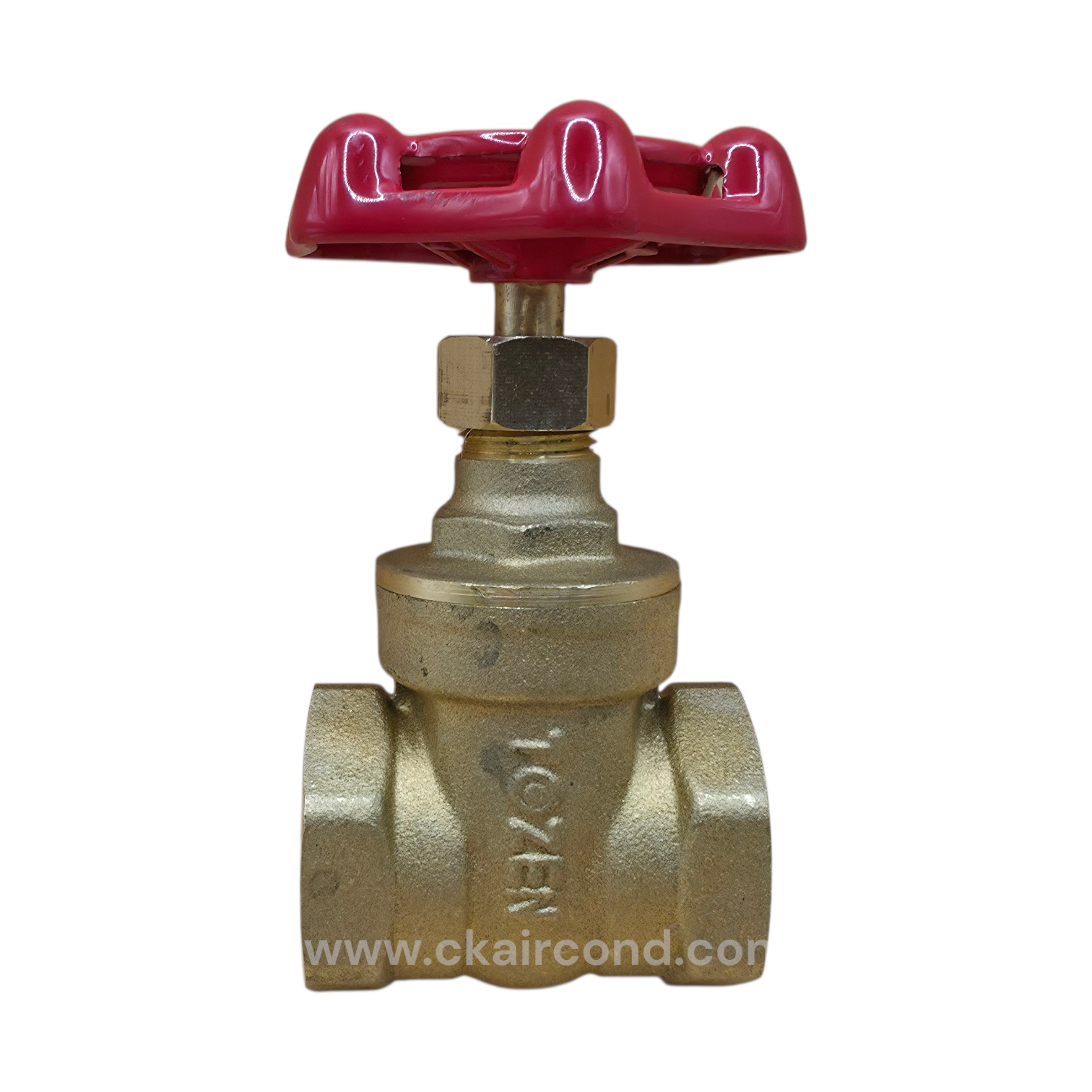 เกตวาล์ว "TOZEN" ประตูน้ำทองเหลือง (D-BGV) Brass Gate Valve - Image 4
