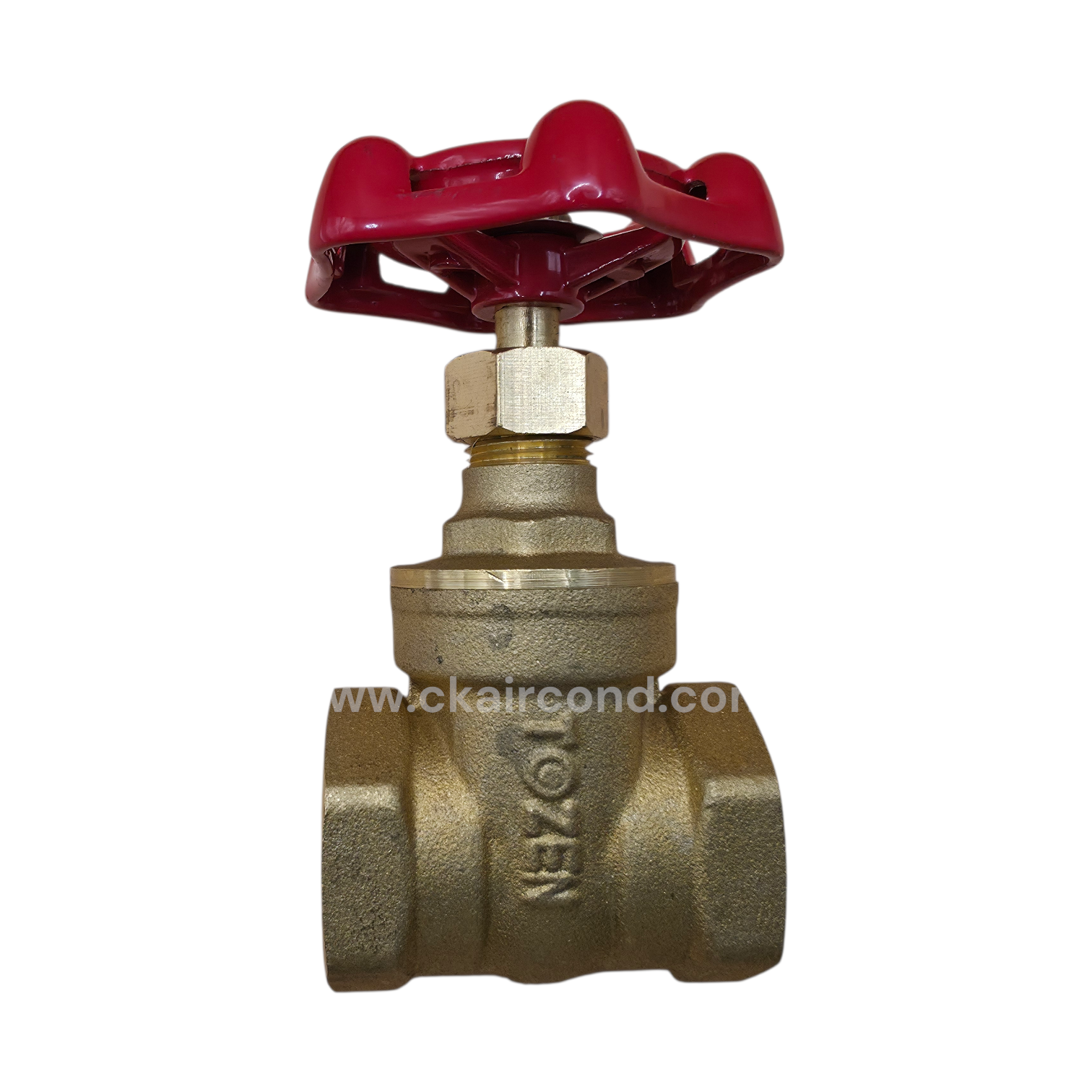 เกตวาล์ว "TOZEN" ประตูน้ำทองเหลือง (D-BGV) Brass Gate Valve - Image 5