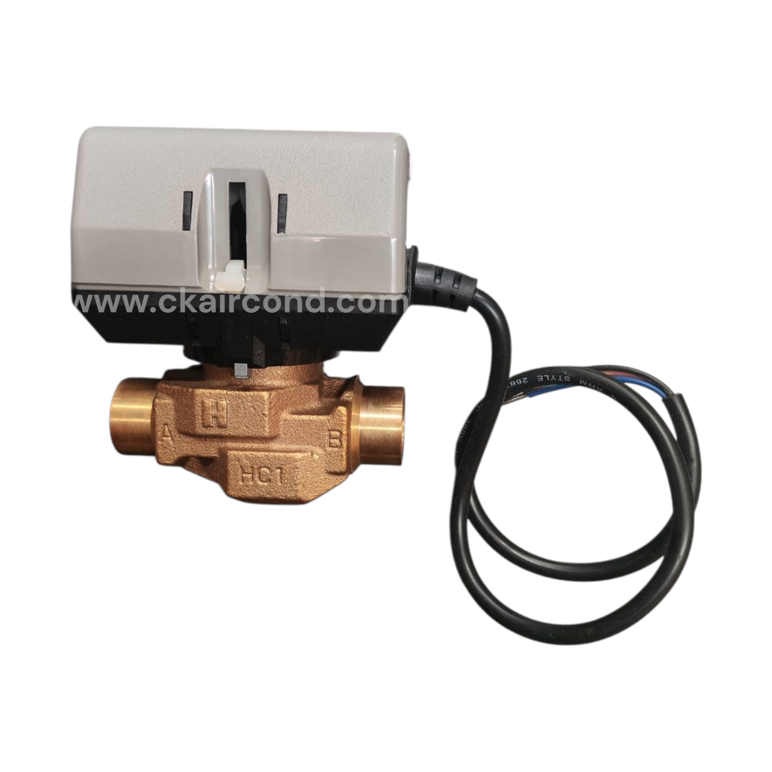 VC4013AM1000T ขนาด 3/4" แบบเชื่อมพร้อมประแจขันไส้วาล์ว 2 Way - Image 8