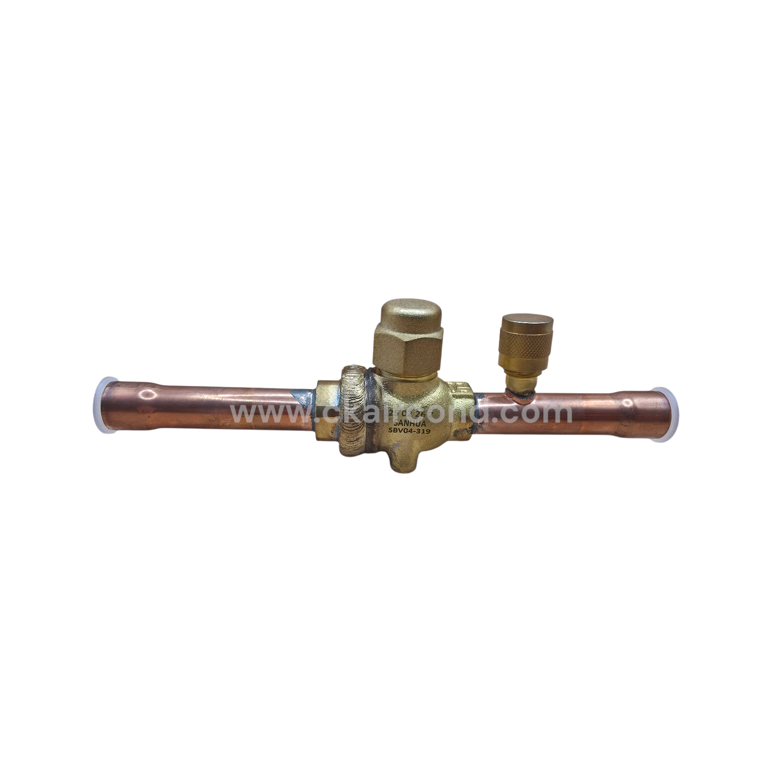 Sanhua บอลวาล์วน้ำยา 1/2 SBV04-319 Ball Valve สำหรับงานแอร์ - Image 2