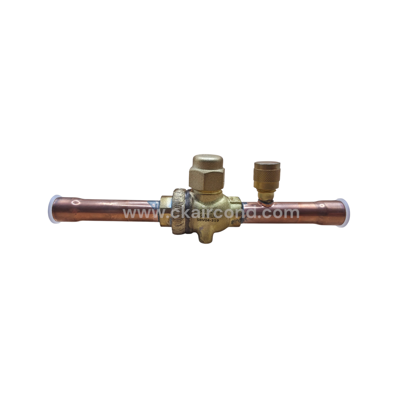 Sanhua บอลวาล์วน้ำยา 1/2 SBV04-319 Ball Valve สำหรับงานแอร์ - Image 4