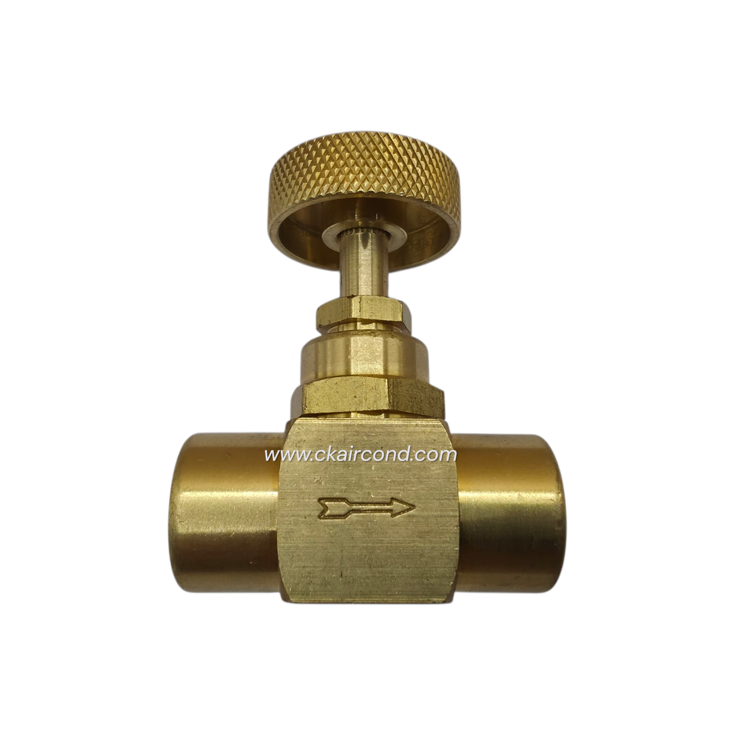 TRERICE 735-2 นีดเดิลวาล์ว (Needle Valve) ขนาด 1/4" BRASS - Image 2
