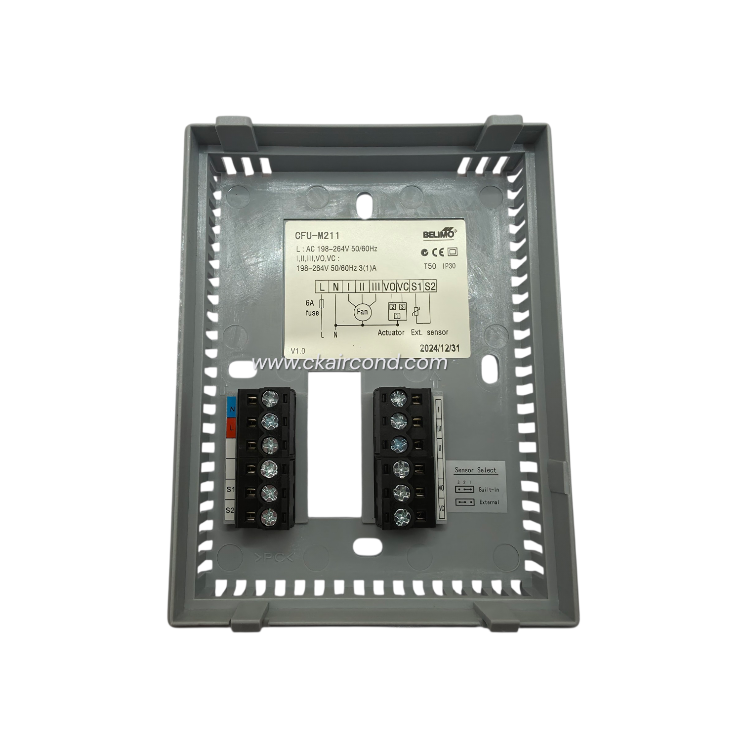 เทอร์โมสตัท Belimo รุ่น CFU-M211 / CFU-M212 (Mechanical) - Image 5