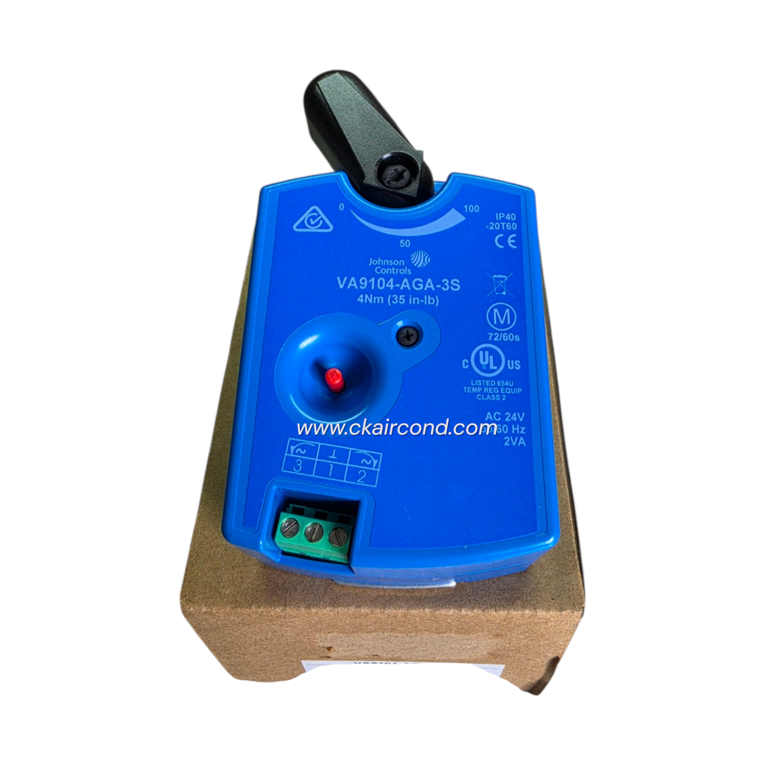 VA9104-AGA-3S หัวขับวาล์ว Johnson Controls VG1000 - Image 2