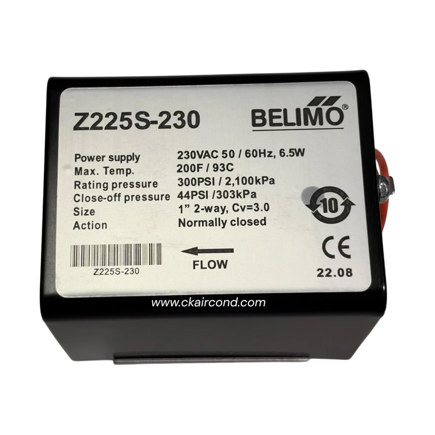 Belimo Z225S-230 วาล์ว 2 ทาง ขนาด 1 นิ้ว สำหรับ FCU - Image 6